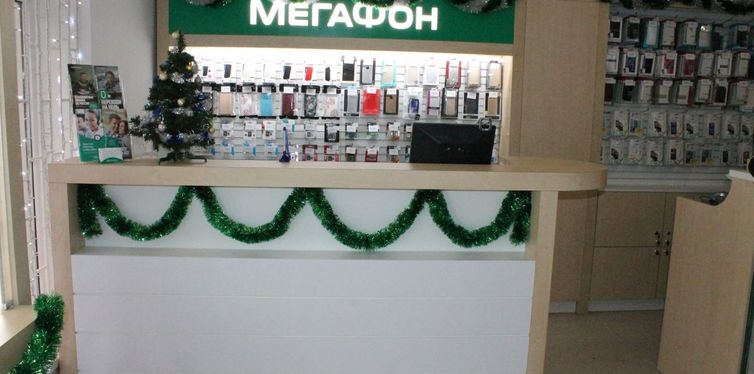 Фото: торговое оборудование салон сотовой связи Мегафон, №1