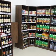 Фото, Торговое оборудование для магазинов алкоголя, Алкомаркет "Бристоль"